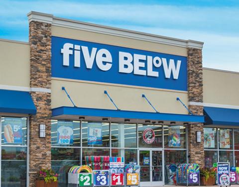 Five Below exterior