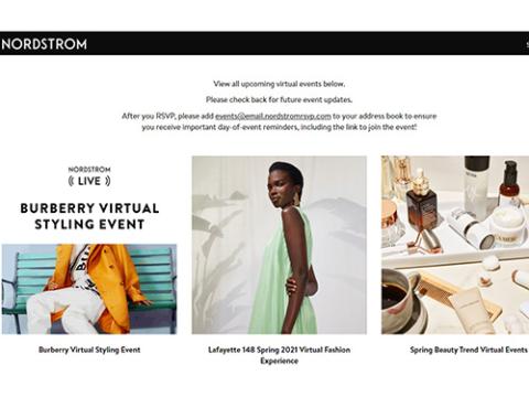 Nordstrom launches livestream shopping platform