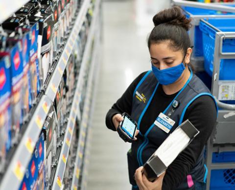Walmart employee