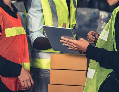supply chain workers