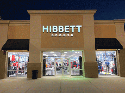 Hibbett storefront