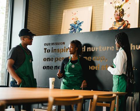Starbucks baristas