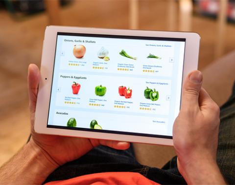 online grocery shopping