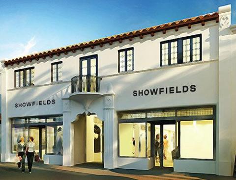 Showfields has stores in Manhattan and Miami (above).