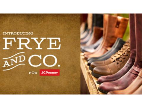 JCPenney launches Western collection with Frye - shoes, clothing and  handbags 