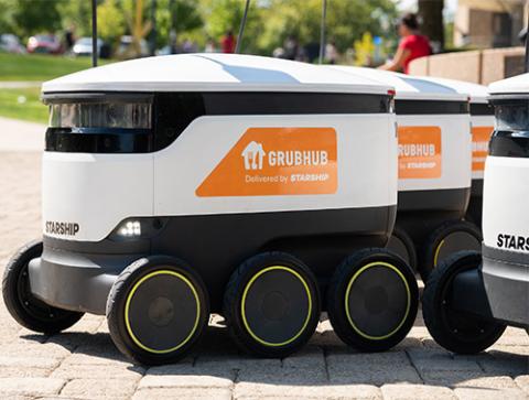 Grubhub Starship delivery robot