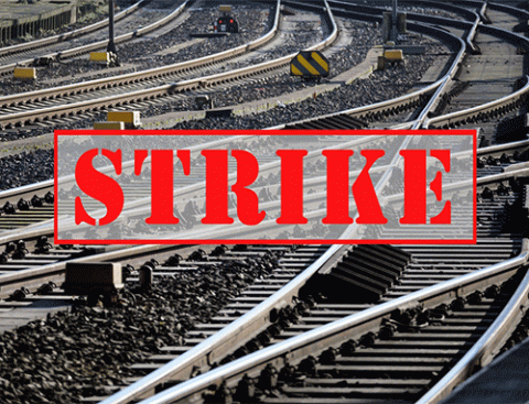 railroad union strike