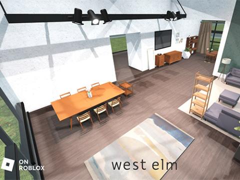 West Elm makes metaverse debut on Roblox