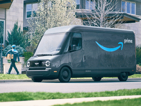 electric delivery van
