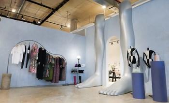 The “style zone’ features a wide range of apparel, accessory and beauty brands.