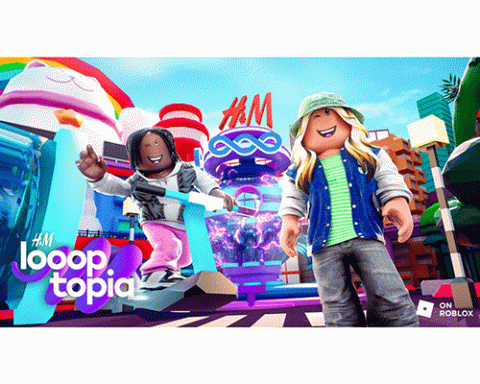 H&M Loooptopia Experience on Roblox.