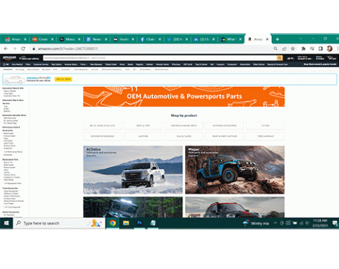 online automotive parts shop