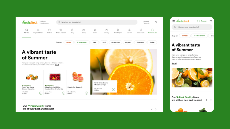 REVIEW: FreshDirect Makes Online Grocery Shopping Easy and Convenient