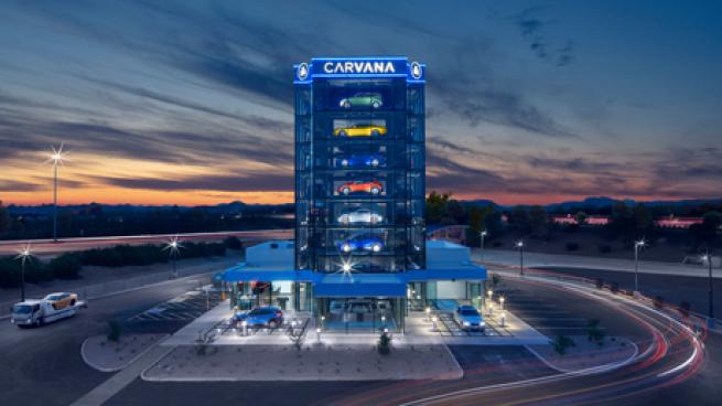 Carvana opens second car vending machine in Arizona Chain