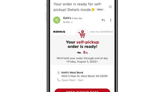 Kohl's self pickup available at all stores ahead of holiday shopping season