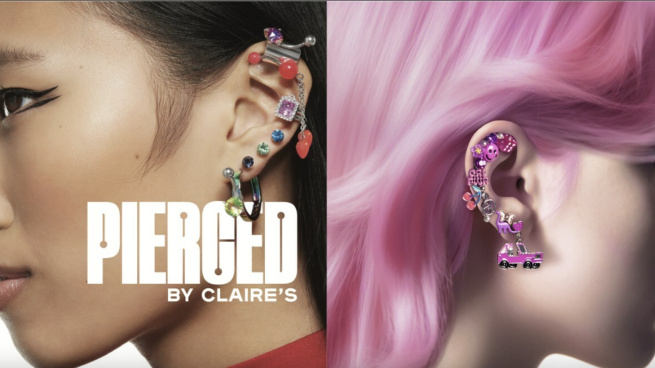 Claire's deals earrings store