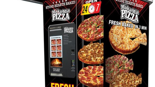Maka Mia pizza kiosk