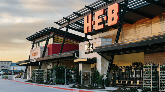 H-E-B opened its first store in the Dallas-Fort Worth area in November 2022, in Plano.