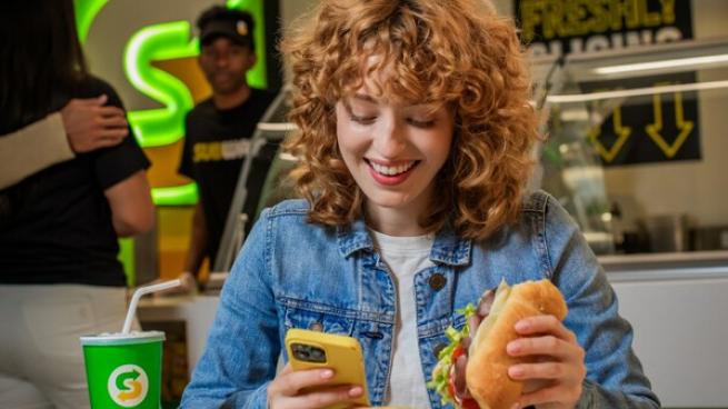 Subway customer