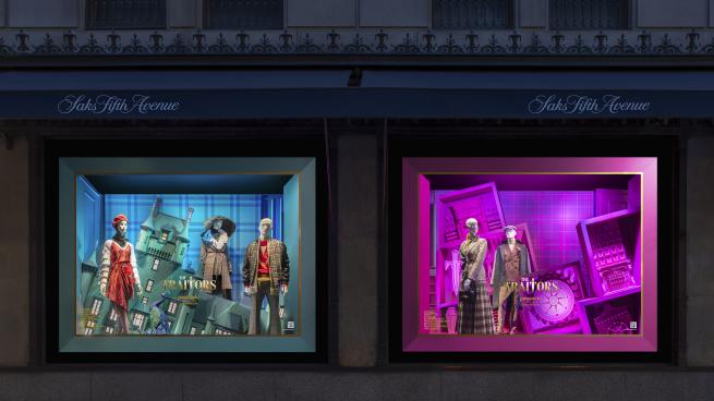 Saks Fifth Avenue honors 'The Traitors' with window display
