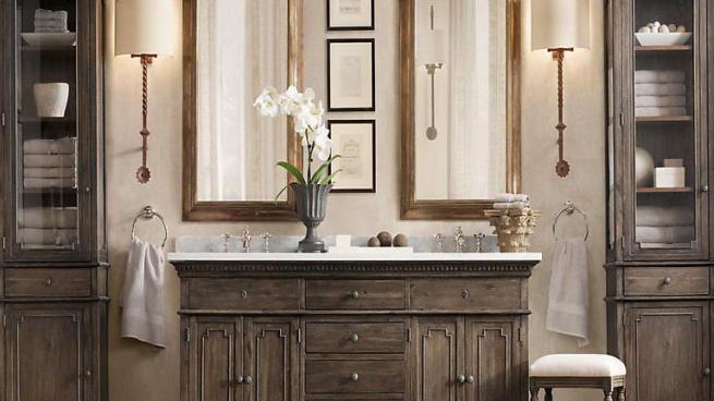 restoration hardware bathroom vanity lights