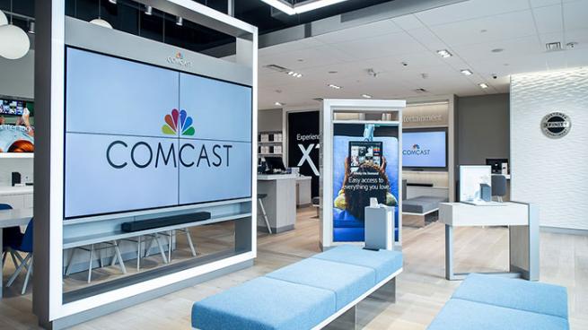 Trending Stores Comcast Rolling Out Interactive Store Format
