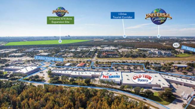 Walmart-shadowed center in Orlando up for sale