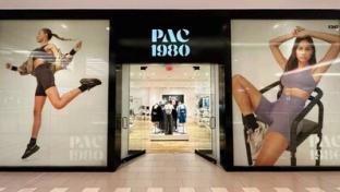 Located at Mall of America, PAC1980 is dedicated to Pacsun’s new activewear line.